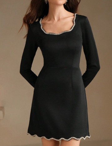
						Rochie scurta Anewsta, negru