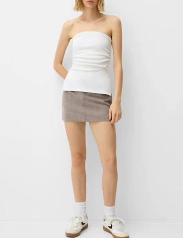 Fusta pantalon Bershka, gri Gri