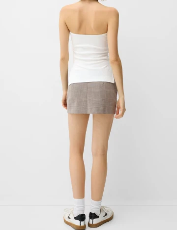 Fusta pantalon Bershka, gri Gri