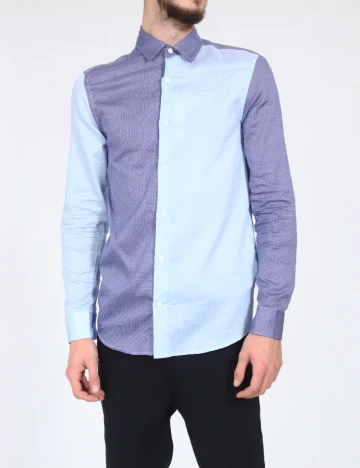 Camasa Zara, albastru Albastru