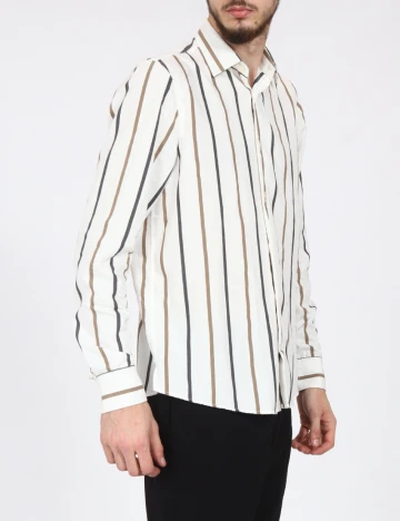 Camasa Zara, alb Alb