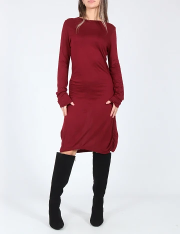 Rochie scurta Zara, visiniu Rosu