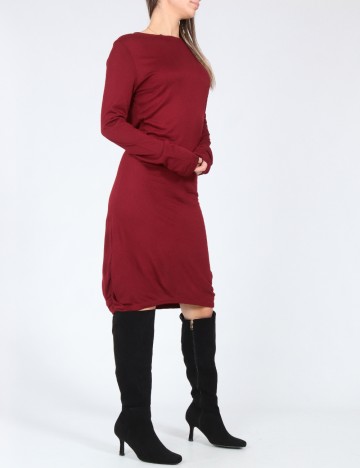 Rochie scurta Zara, visiniu