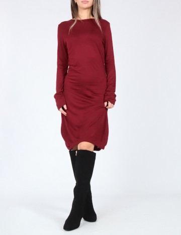 
						Rochie scurta Zara, visiniu