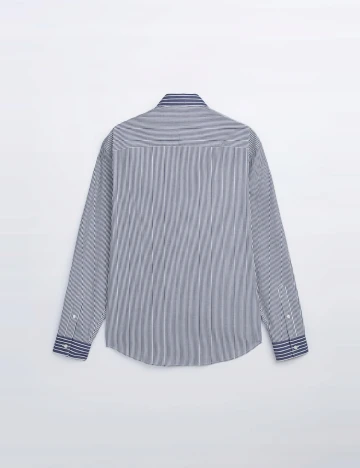 Camasa Zara, albastru/alb Albastru