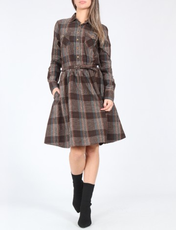 Rochie medie Zara, maro