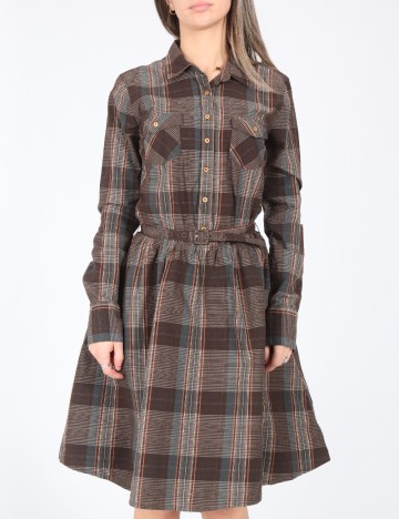 Rochie medie Zara, maro