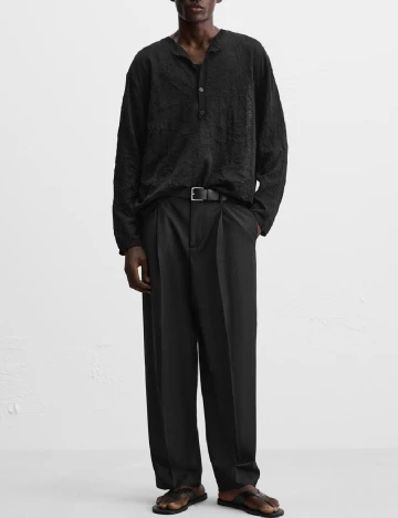 Bluza Zara, negru Negru