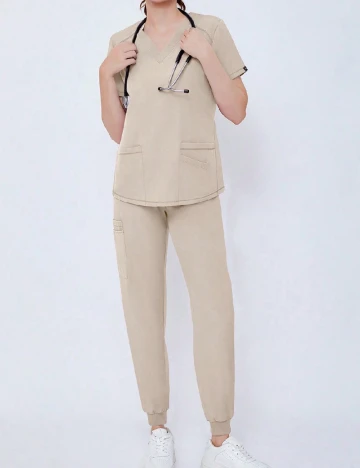 Compleu SHEIN, bej Crem