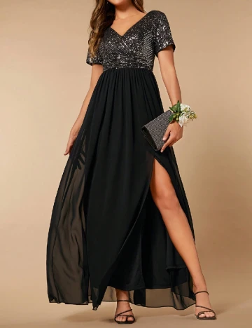 Rochie lunga SHEIN, negru