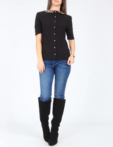 Bluza Zara, negru Negru