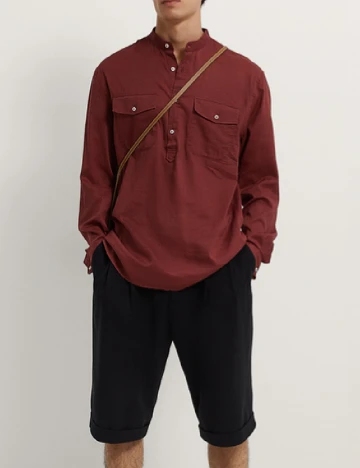 Camasa Zara, caramiziu Maro
