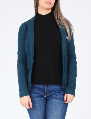 Sacou Bershka, albastru