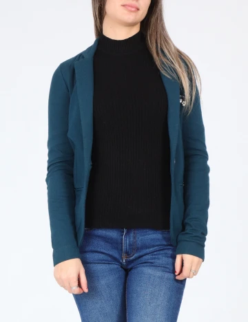 Sacou Bershka, albastru Albastru