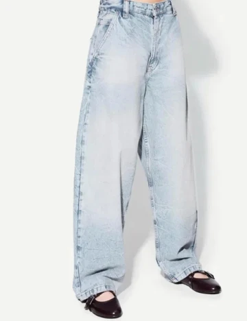 Blugi Bershka, albastru