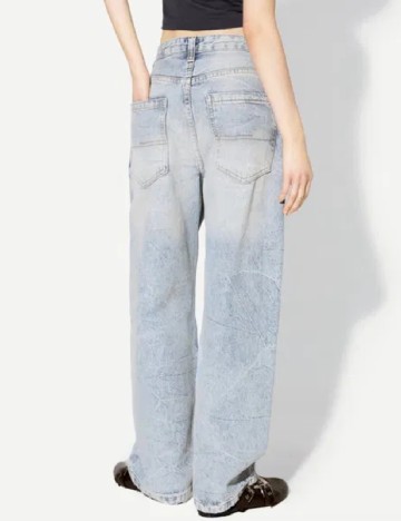 Blugi Bershka, albastru