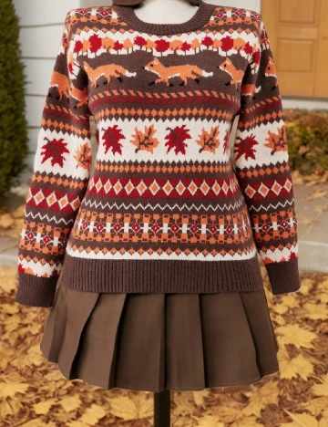 Pulover SHEIN CURVE, mix culori