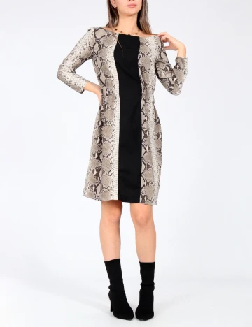 Rochie scurta Zara, imprimeu sarpe Animal print