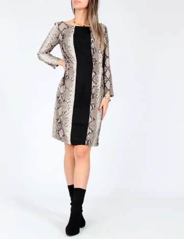 Rochie scurta Zara, imprimeu sarpe Animal print