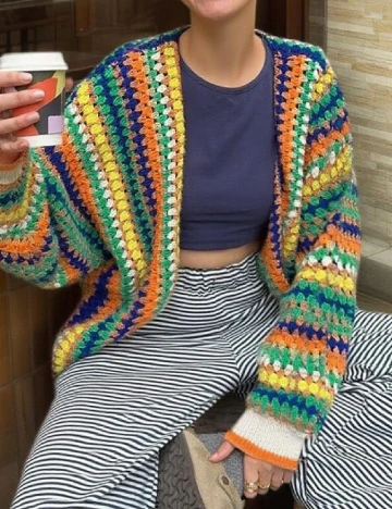 Cardigan SHEIN, mix culori Mix culori