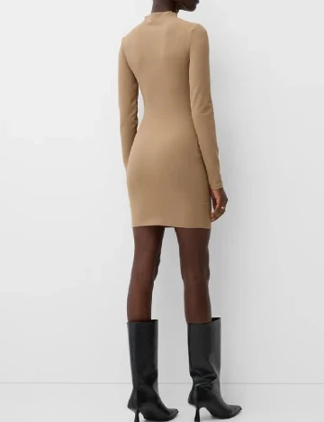 Rochie scurta Bershka, maro Maro