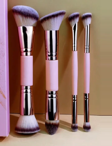 Set pensule 4 bucati SHEIN, roz Roz