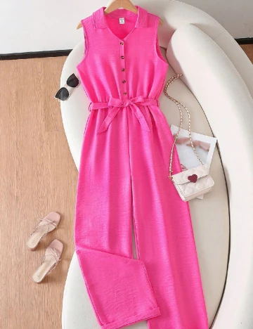 Salopeta Shein Kids, roz Roz