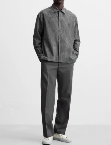 Camasa Zara, gri Gri