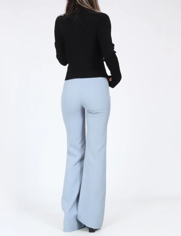 Pantaloni Bershka, albastru Albastru