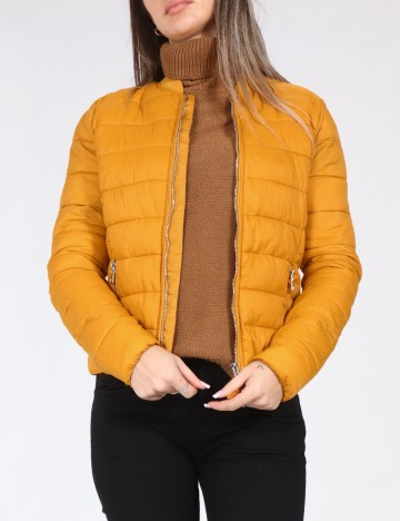 
						Geaca Bershka, mustar