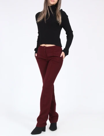 Pantaloni Bershka, visiniu Rosu