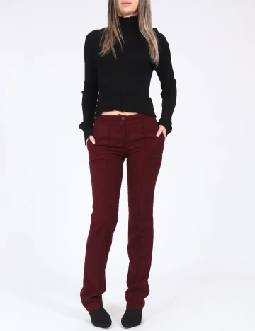 Pantaloni Bershka, visiniu Rosu