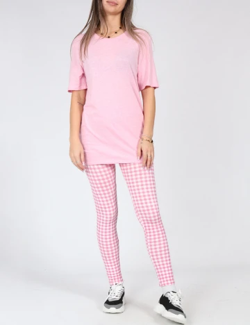 Tricou Bershka, roz Roz