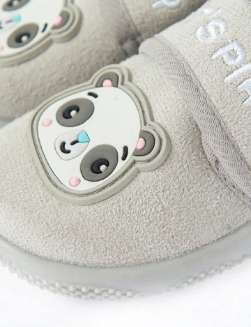 Papuci de Casa Cool Club, gri Gri