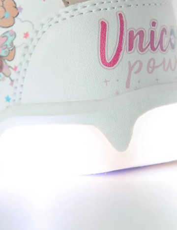 Adidasi cu luminite Cool Club, alb