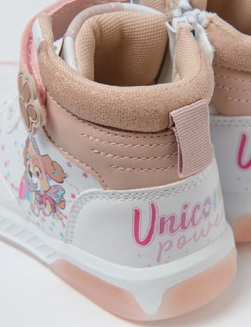 Adidasi cu luminite Cool Club, alb