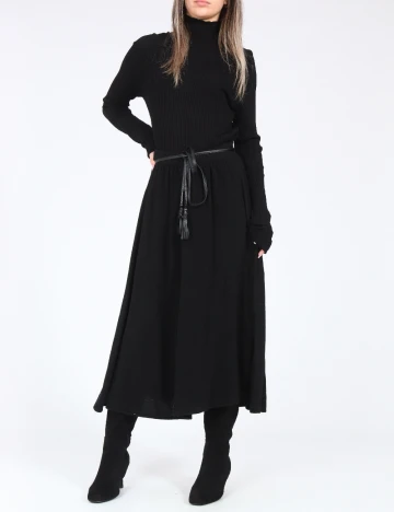 Fusta Zara, negru Negru