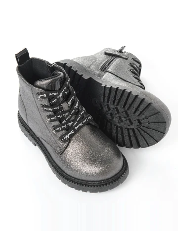 Ghete Cool Club, gri inchis Gri