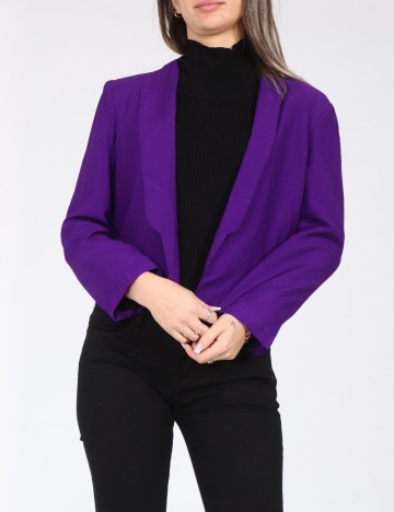 
						Blazer Bershka, mov