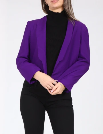 Blazer Bershka, mov Mov