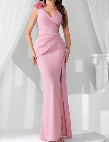 
						Rochie lunga SHEIN, roz