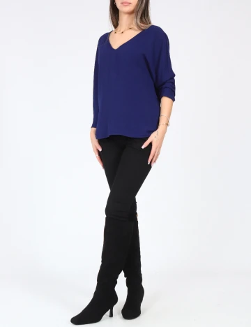 Bluza Zara, albastru Albastru