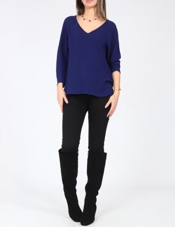 Bluza Zara, albastru Albastru