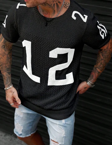 Tricou SHEIN, negru Negru