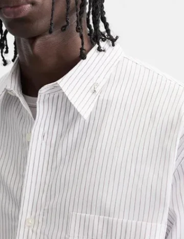 Camasa Zara, alb Alb