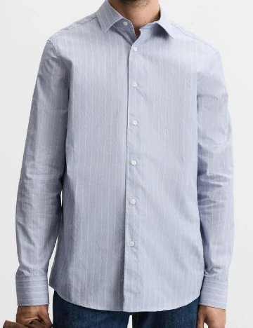 Camasa Zara, albastru Albastru