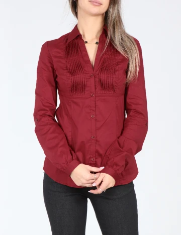 Camasa Bershka, rosu Rosu