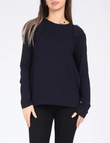 Bluza Zara, bleumarin Albastru