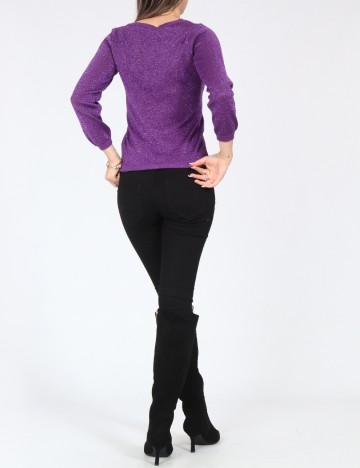 Cardigan Bershka, mov