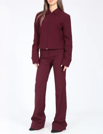 Pantaloni Bershka, visiniu Rosu